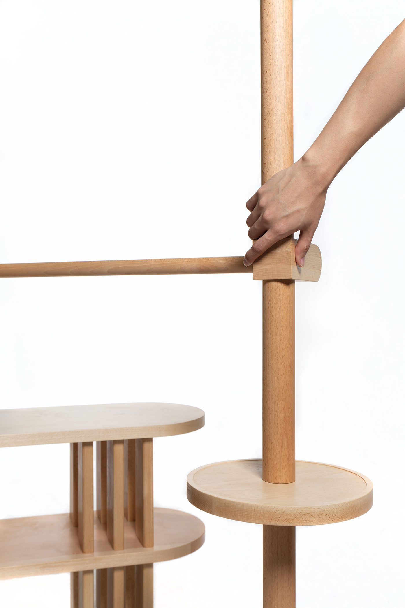 Gwangho Lee，돌 janchi，Zig，Multifunctional clothes rack，product design，Usability design，