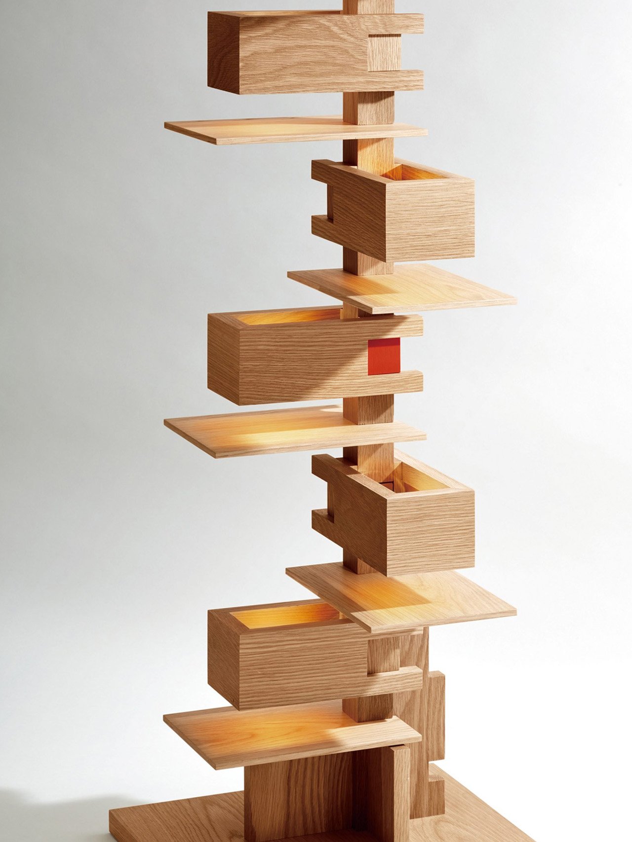 Minimalism，Lamp design，Yamagiwa，product design，TALIESIN lamp，wooden ，Frank Lloyd Wright，