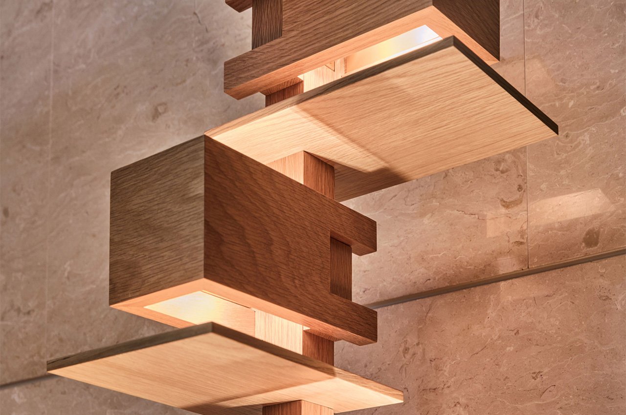 Minimalism，Lamp design，Yamagiwa，product design，TALIESIN lamp，wooden ，Frank Lloyd Wright，