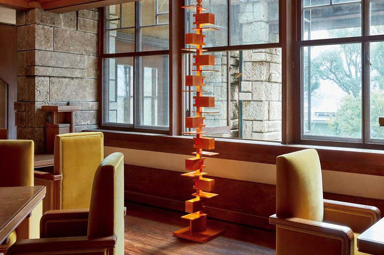 Minimalism，Lamp design，Yamagiwa，product design，TALIESIN lamp，wooden ，Frank Lloyd Wright，
