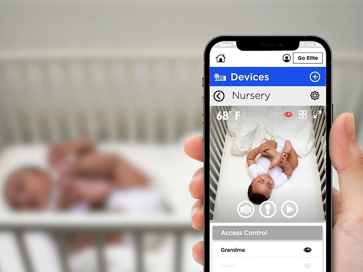 Intelligent Full HD Monitor，product design，Mother and baby，Ergonomics，Night light，
