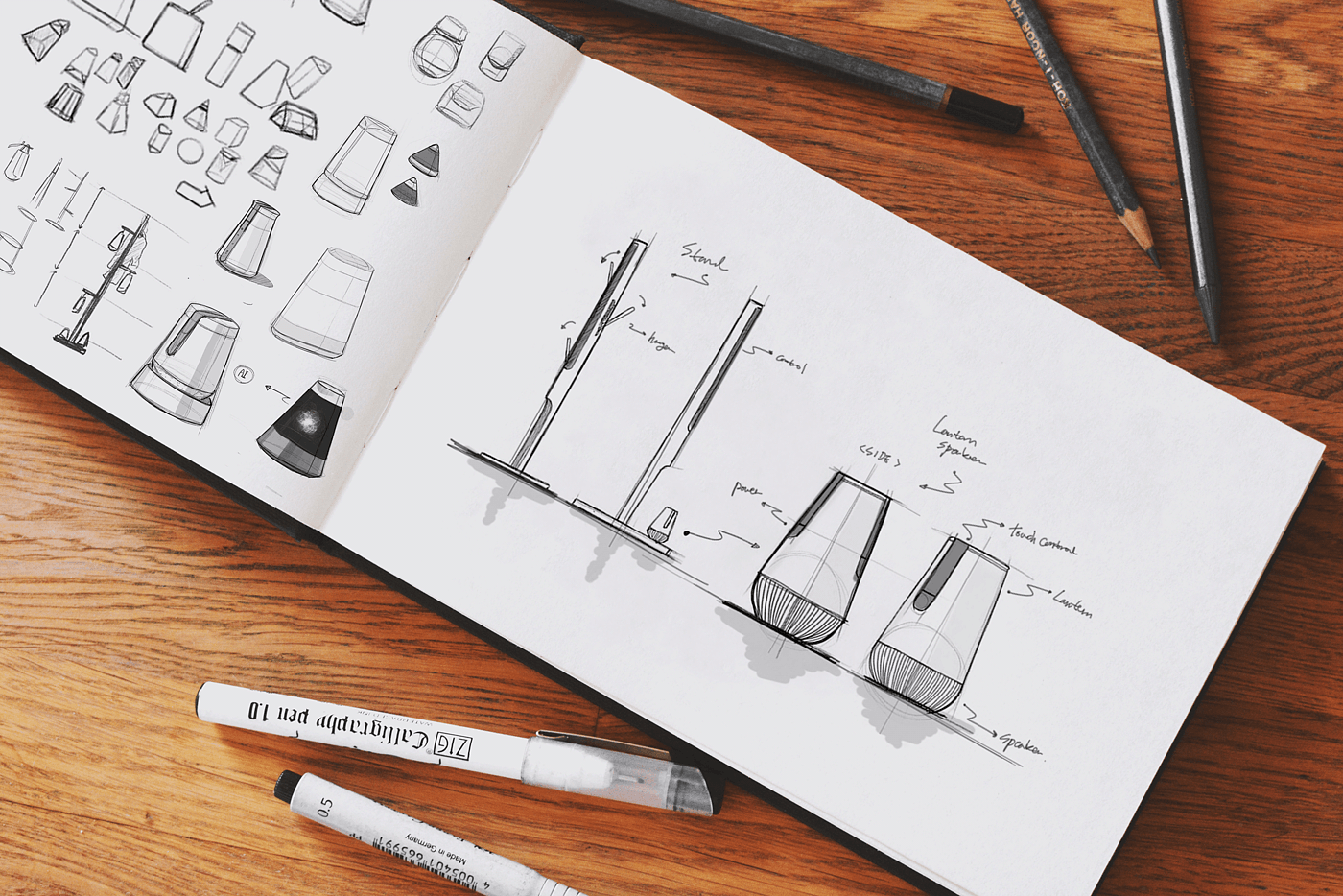 ai，lamp，Lantern，loudspeaker box，product design，Design，