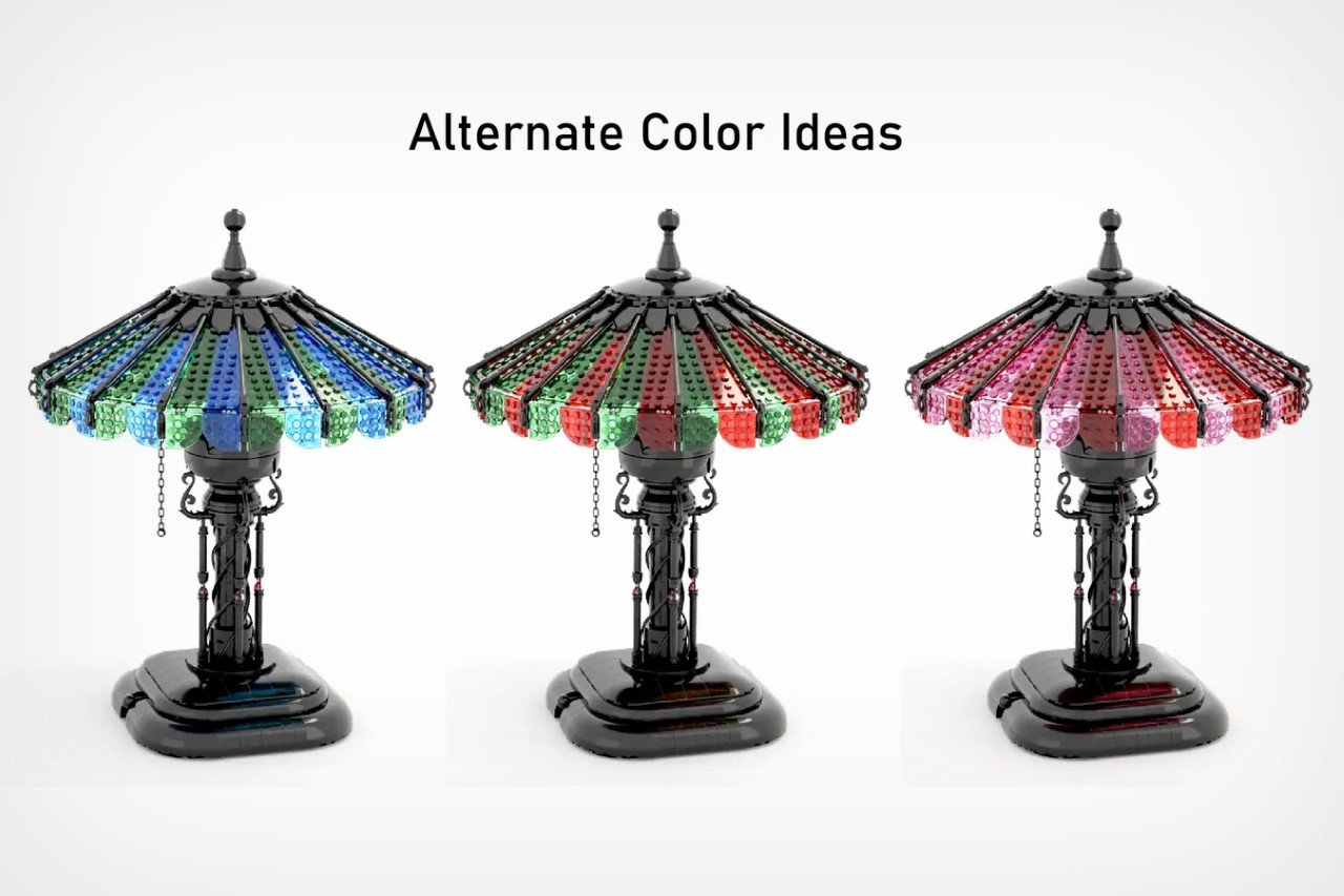 LED light，product design，Antique lamp，Tiffany style，Colored glass lamp，New Art Style，
