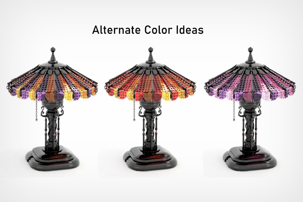 LED light，product design，Antique lamp，Tiffany style，Colored glass lamp，New Art Style，