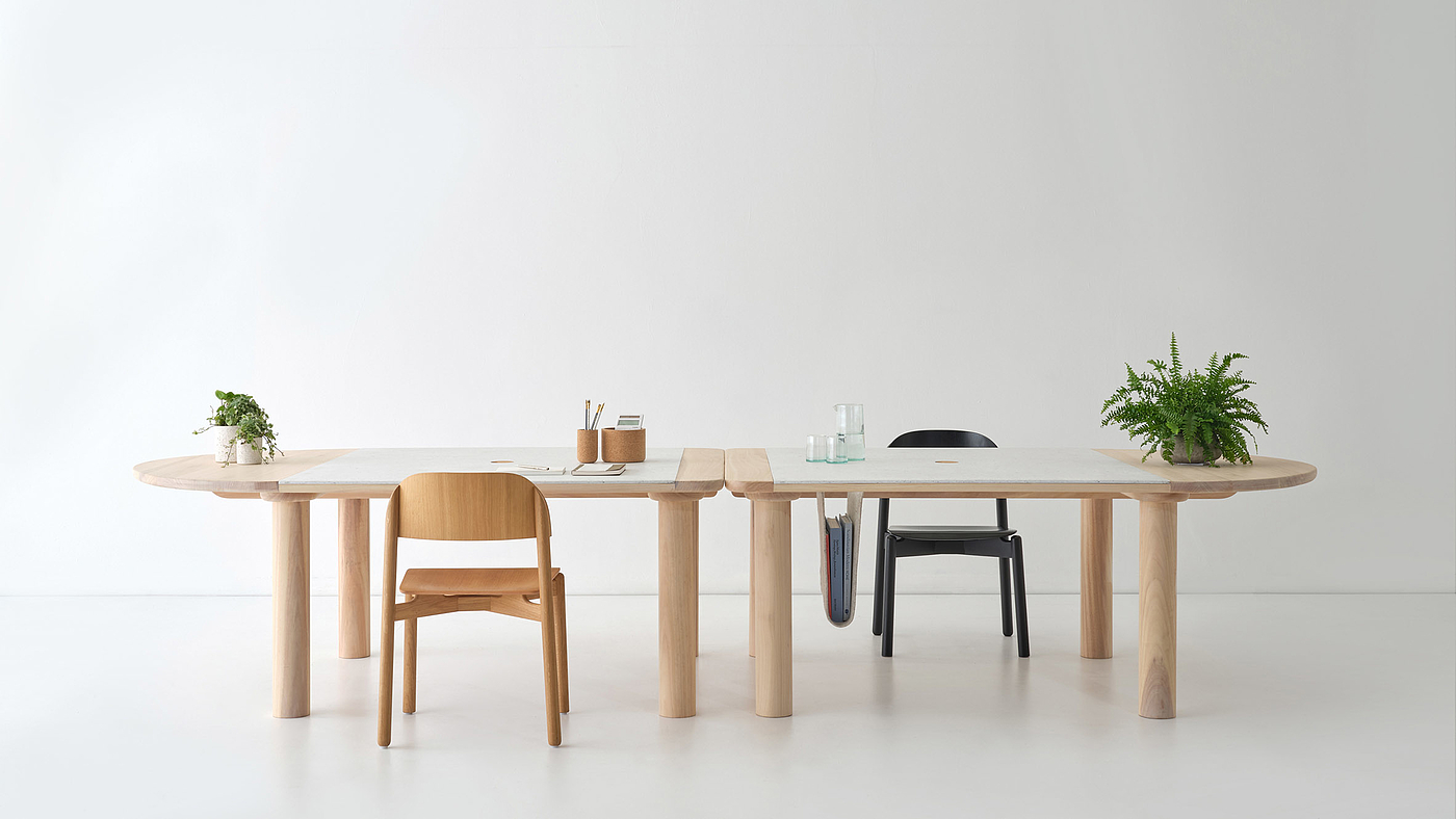 Another Country，Work Series II table，product design，Sustainability，Dezeen Award，Workplace，