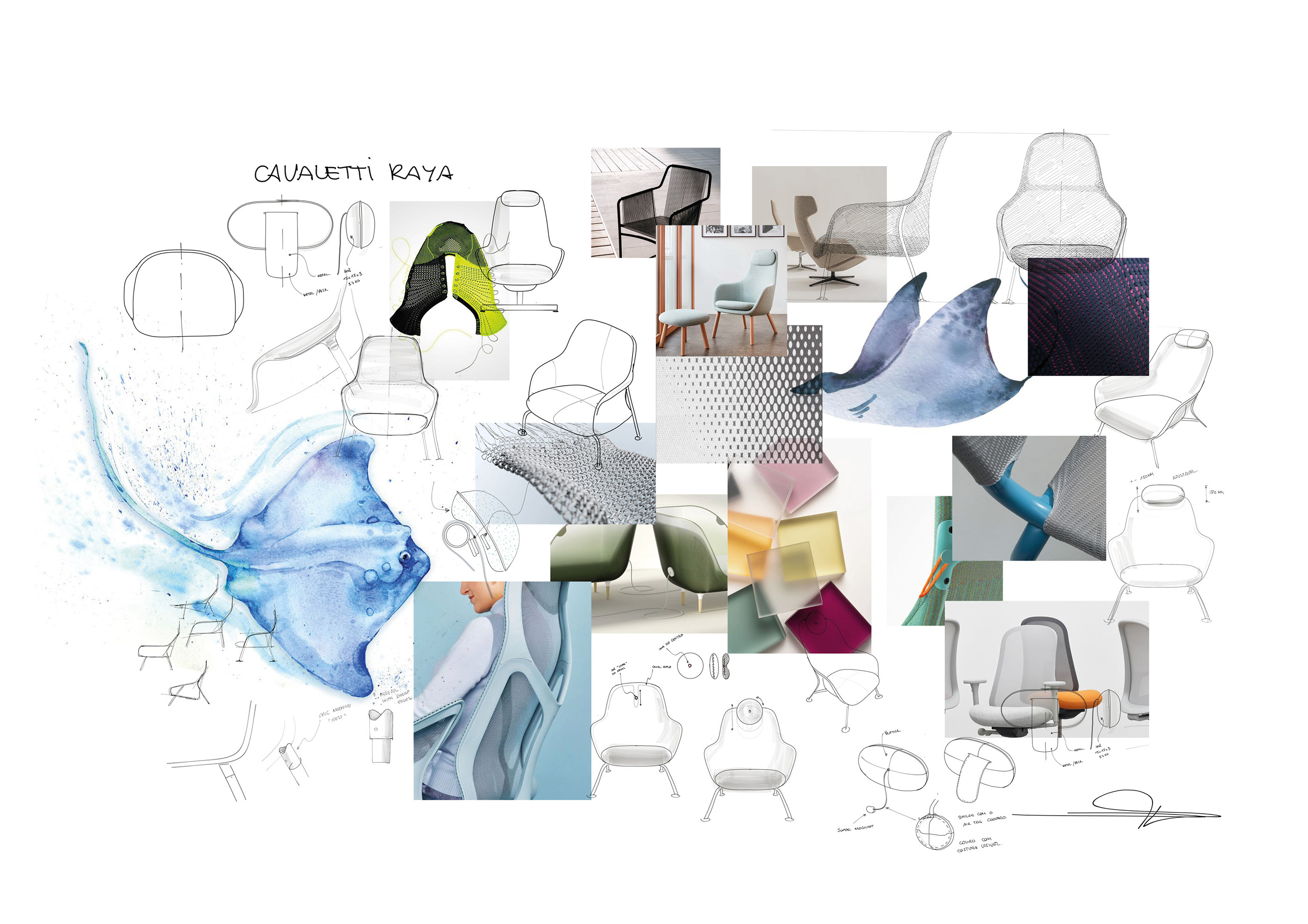 deck chair，chair，product design，Home Furnishing，furniture，3D knitting，