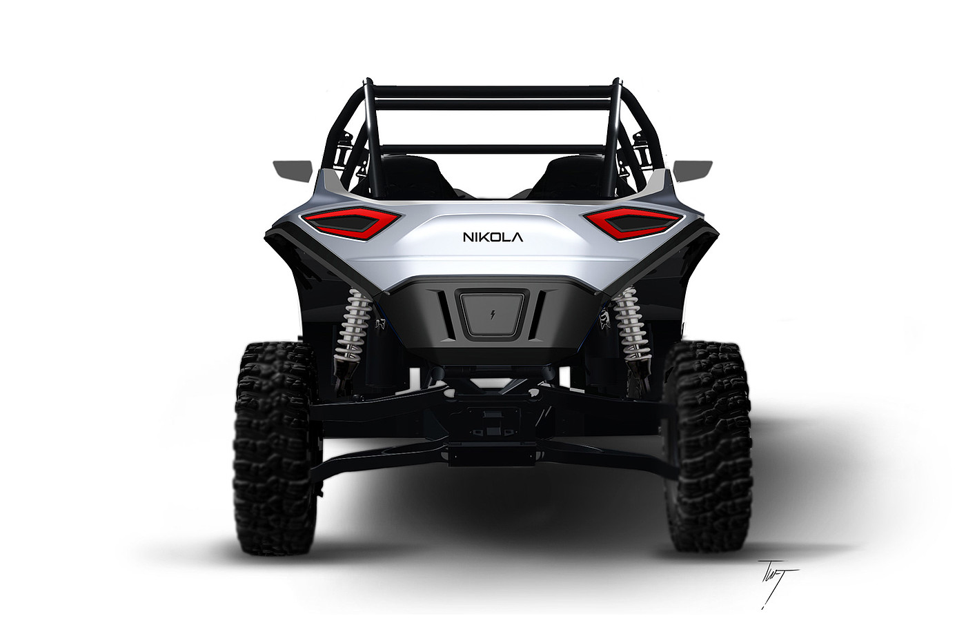 Erik Tuft，NZT，conceptual design，Automobile design，Streamlined design，Off-road vehicle，