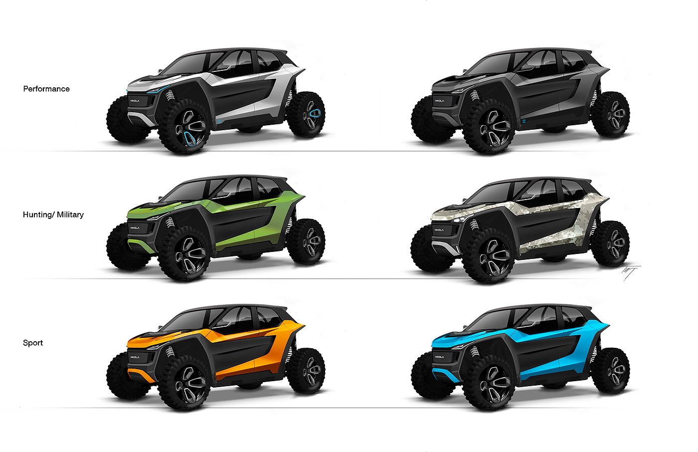 Erik Tuft，NZT，conceptual design，Automobile design，Streamlined design，Off-road vehicle，