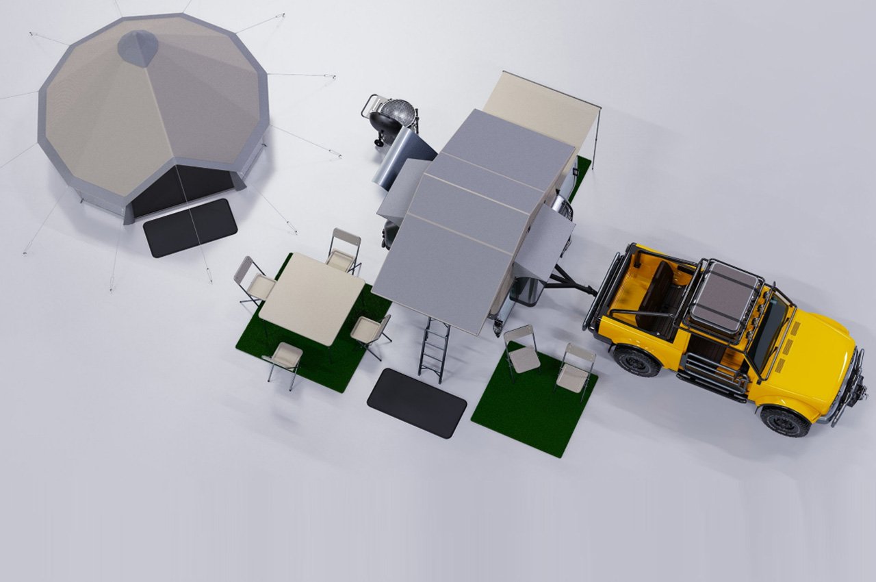 Alpha Motor Corporat，ALPHA REX，Off-road vehicle，camp，Collaborative Adventure Mobile Platform，