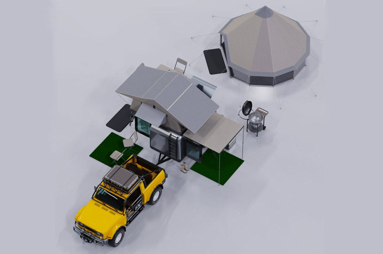 Alpha Motor Corporat，ALPHA REX，Off-road vehicle，camp，Collaborative Adventure Mobile Platform，