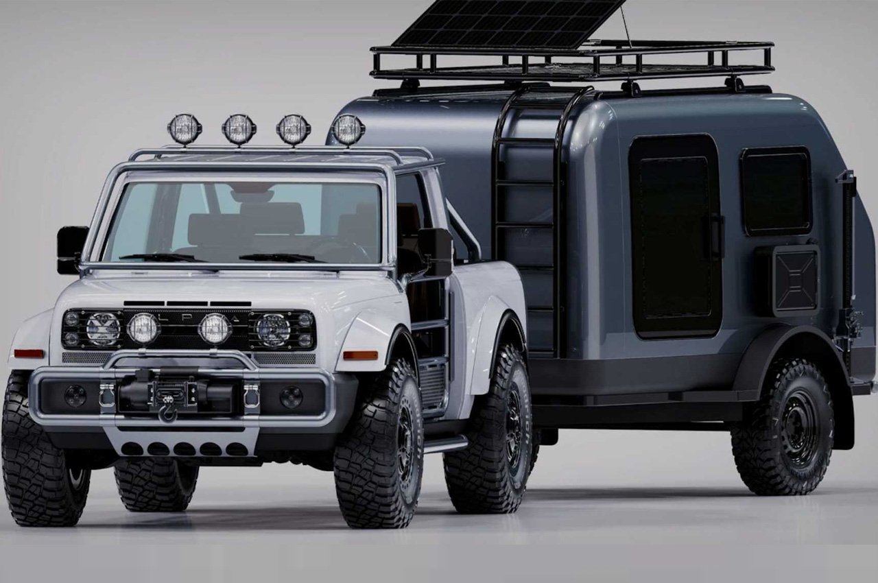 Alpha Motor Corporat，ALPHA REX，Off-road vehicle，camp，Collaborative Adventure Mobile Platform，