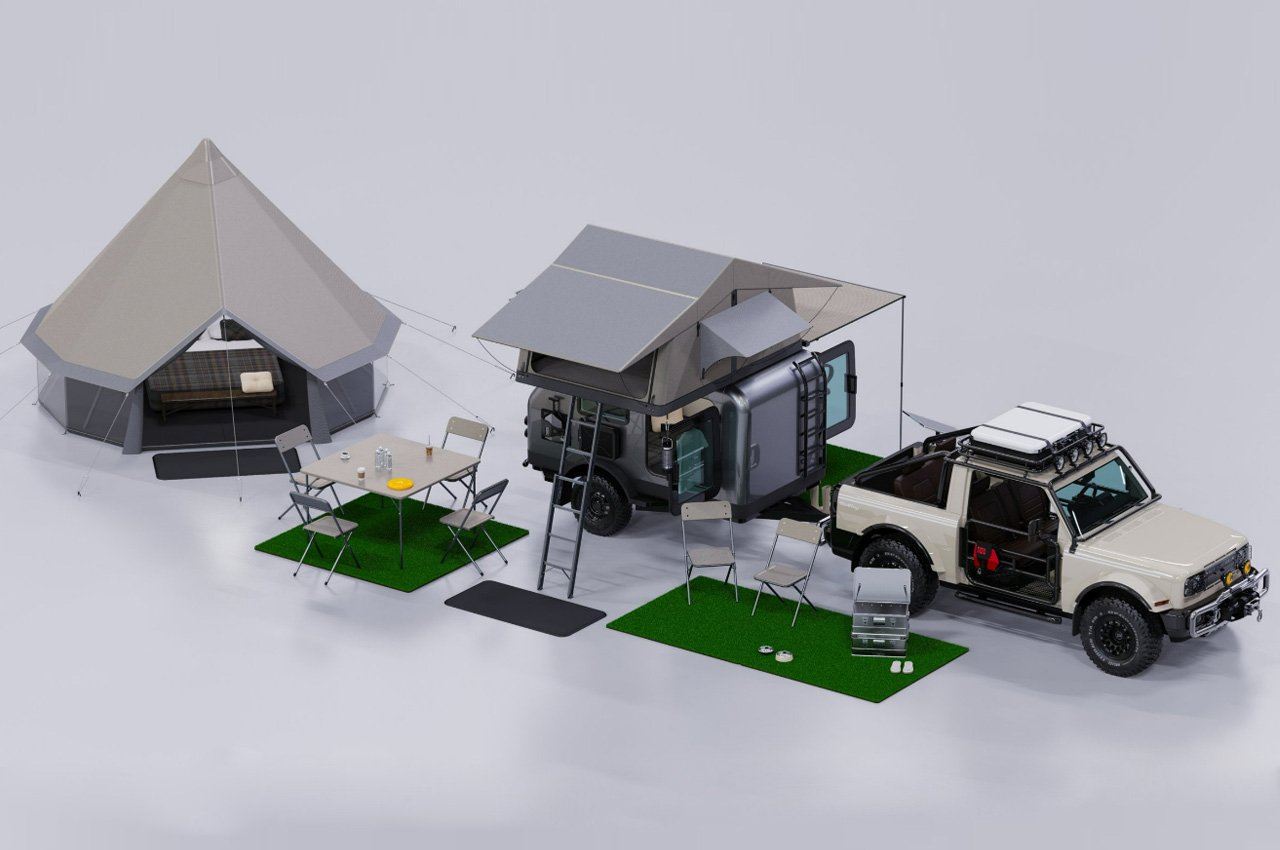 Alpha Motor Corporat，ALPHA REX，Off-road vehicle，camp，Collaborative Adventure Mobile Platform，