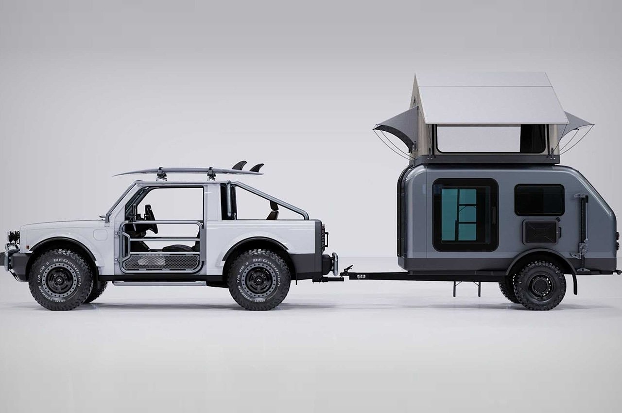 Alpha Motor Corporat，ALPHA REX，Off-road vehicle，camp，Collaborative Adventure Mobile Platform，