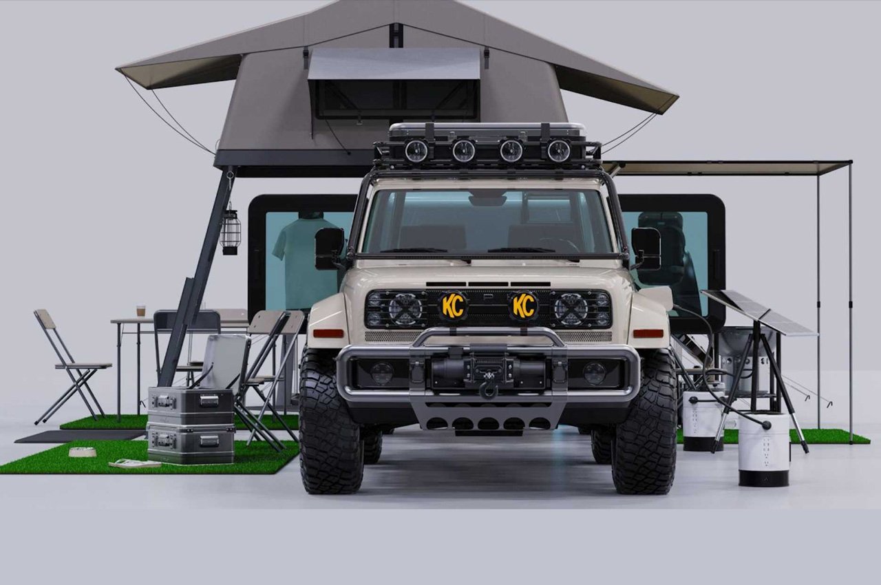 Alpha Motor Corporat，ALPHA REX，Off-road vehicle，camp，Collaborative Adventure Mobile Platform，