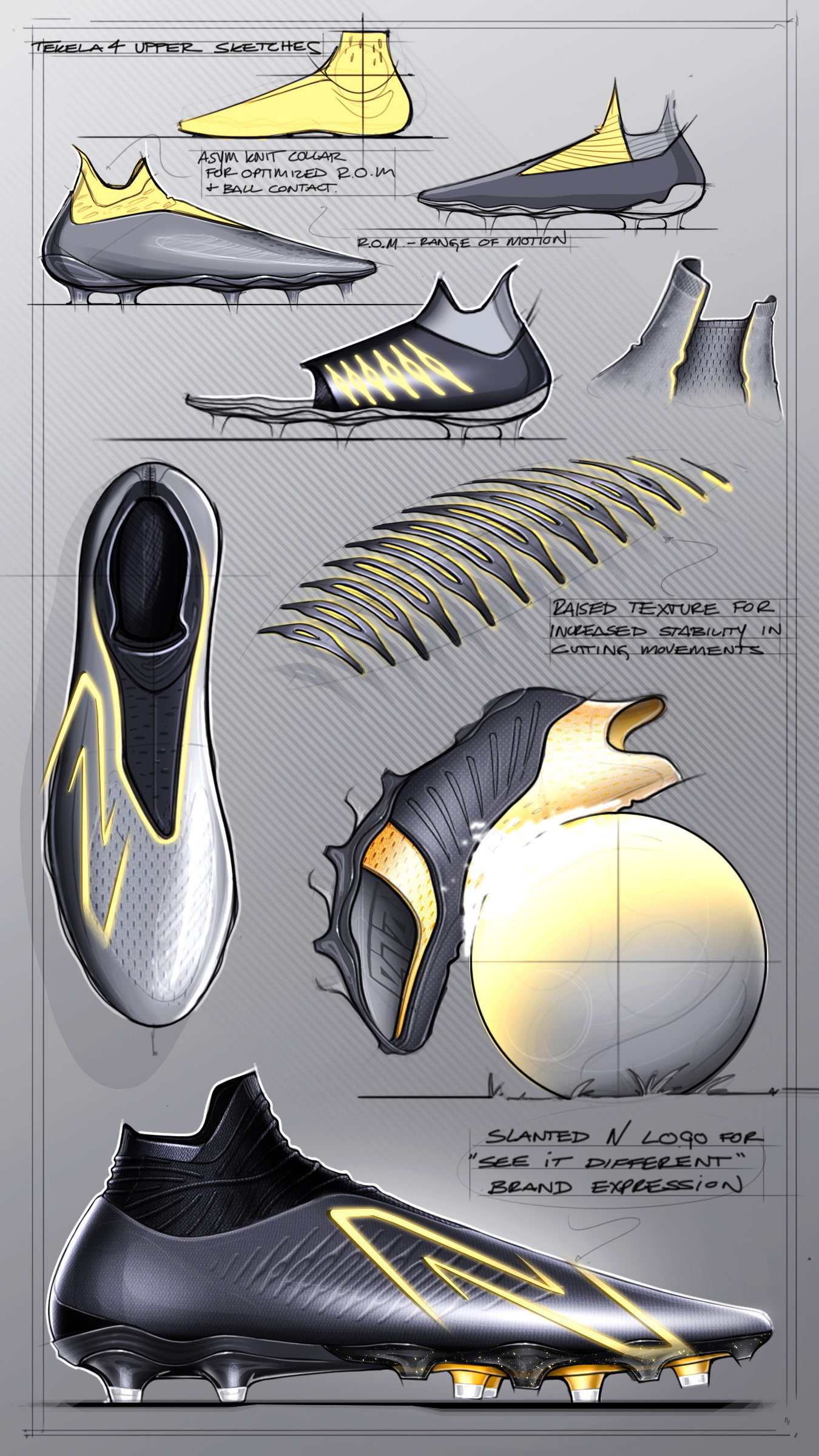 Ian Black，New Balance，sketch，Furon 7，Tekela 4，