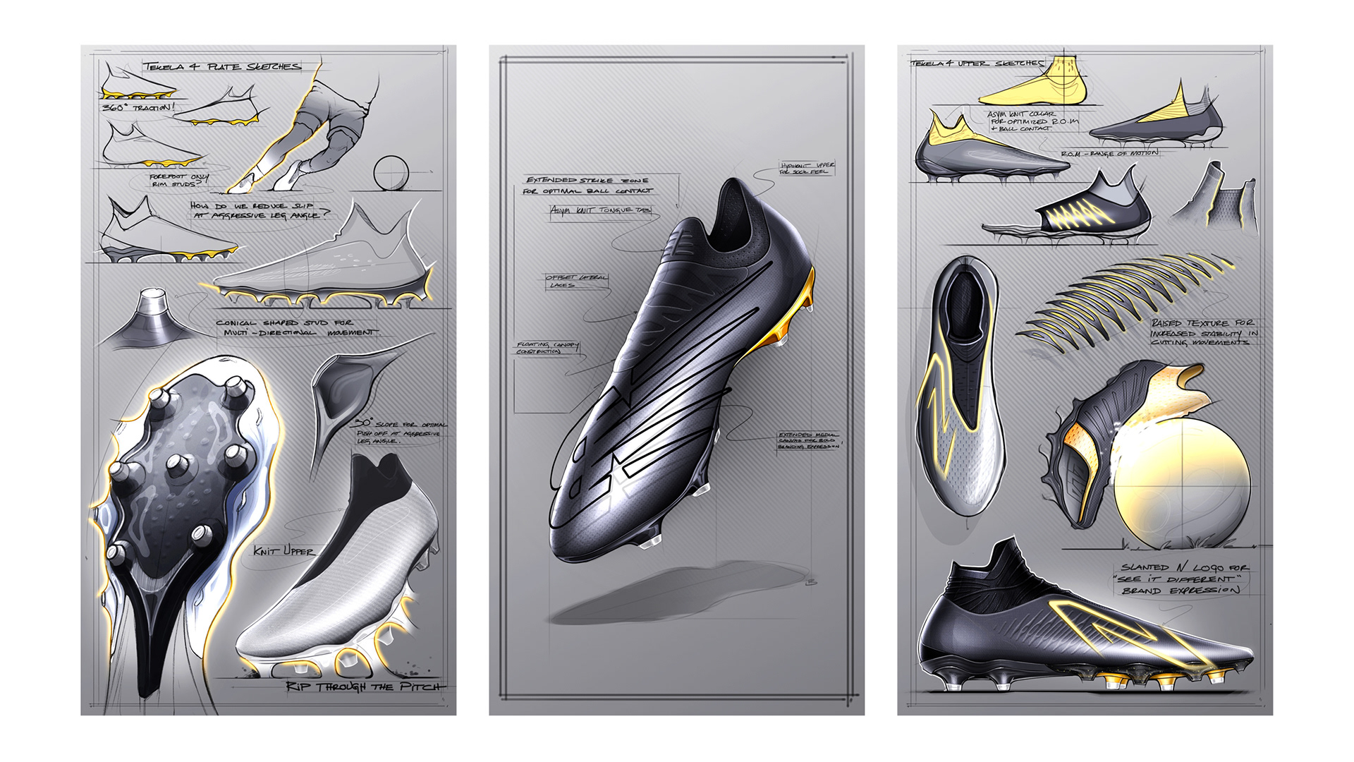 Ian Black，New Balance，sketch，Furon 7，Tekela 4，