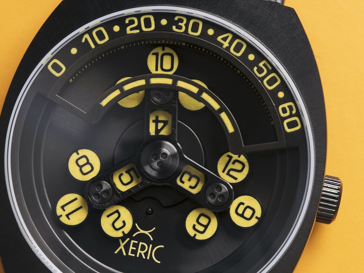 Xeric SC rambler，Automatic roaming timepiece watch，product design，Three-arm timepiece，