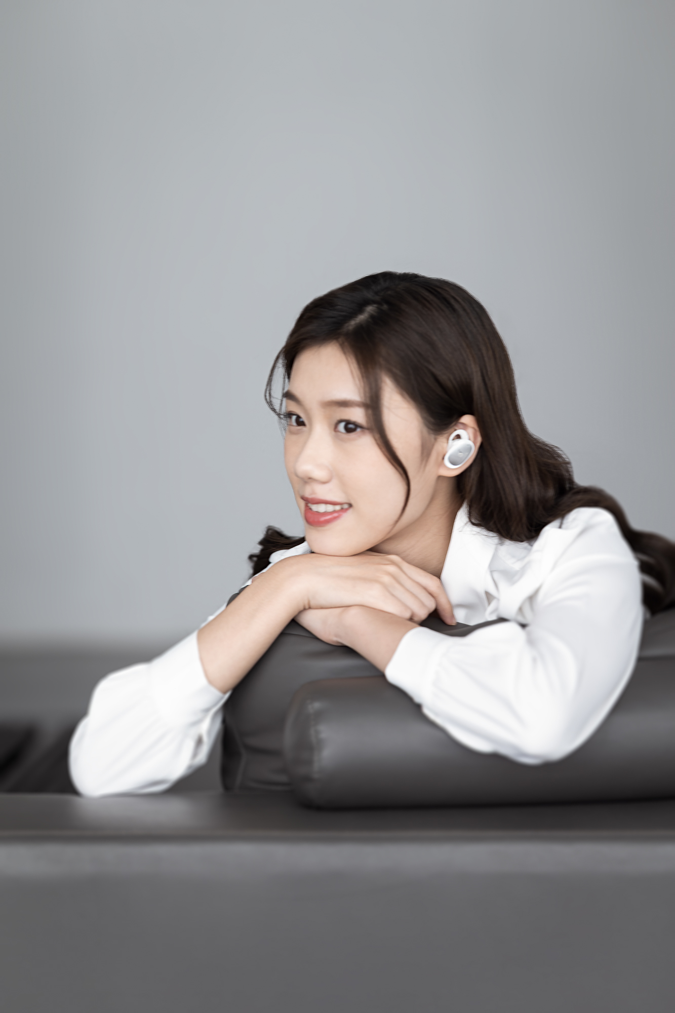 Soundcore，Bluetooth，headset，model，shot，