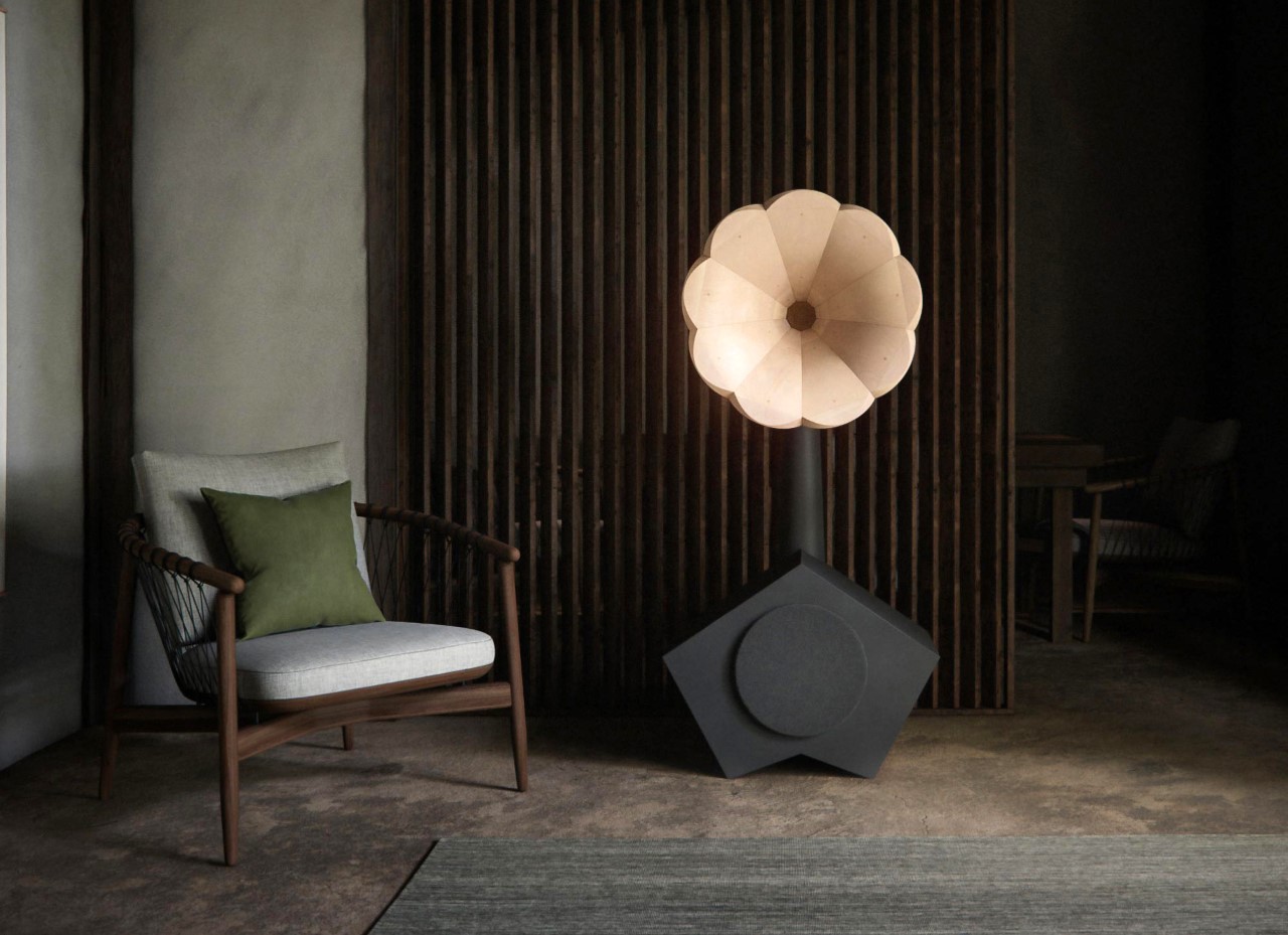 speaker，Retro，product design，industrial design，Black glue，Design，