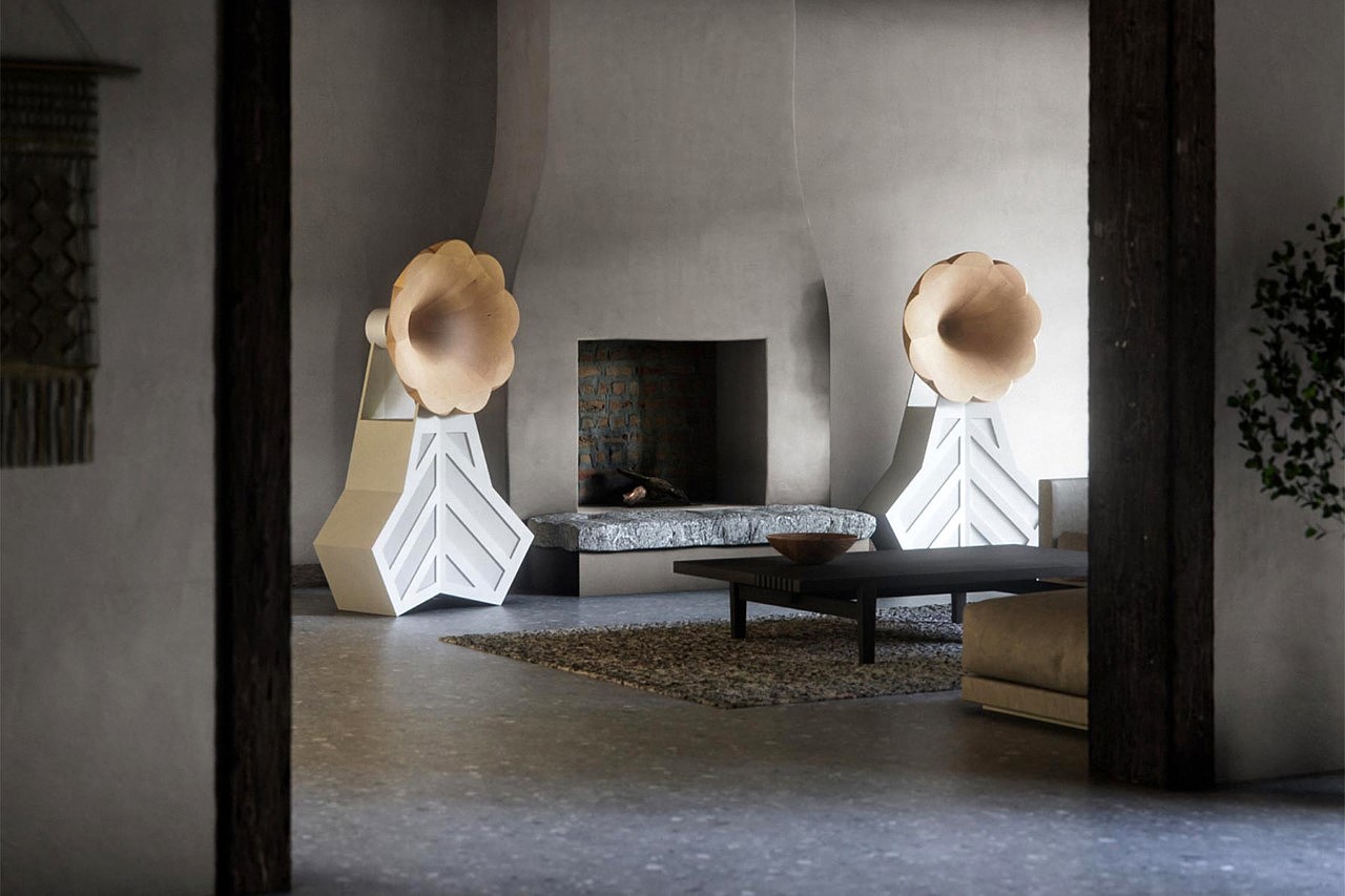 speaker，Retro，product design，industrial design，Black glue，Design，