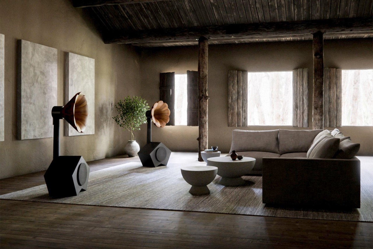 speaker，Retro，product design，industrial design，Black glue，Design，