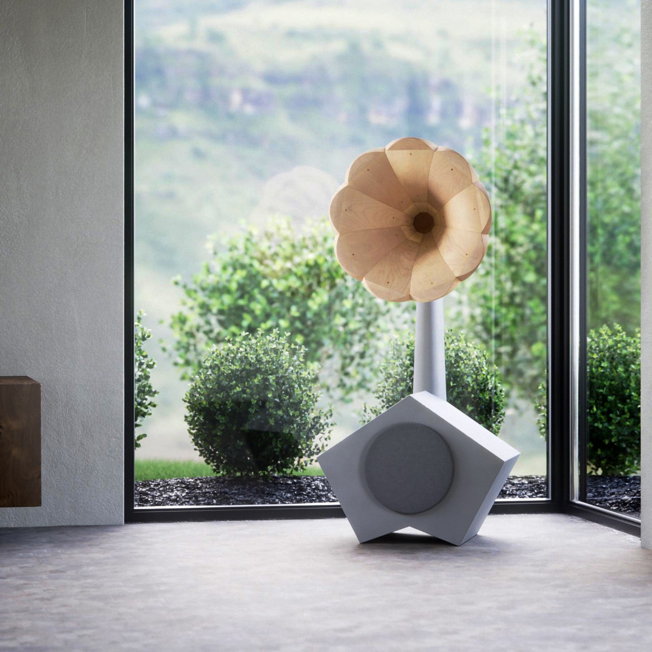 speaker，Retro，product design，industrial design，Black glue，Design，