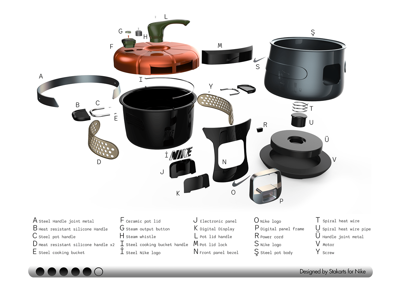 Air pump，Nike，industrial design，product design，Design，rice cooker，