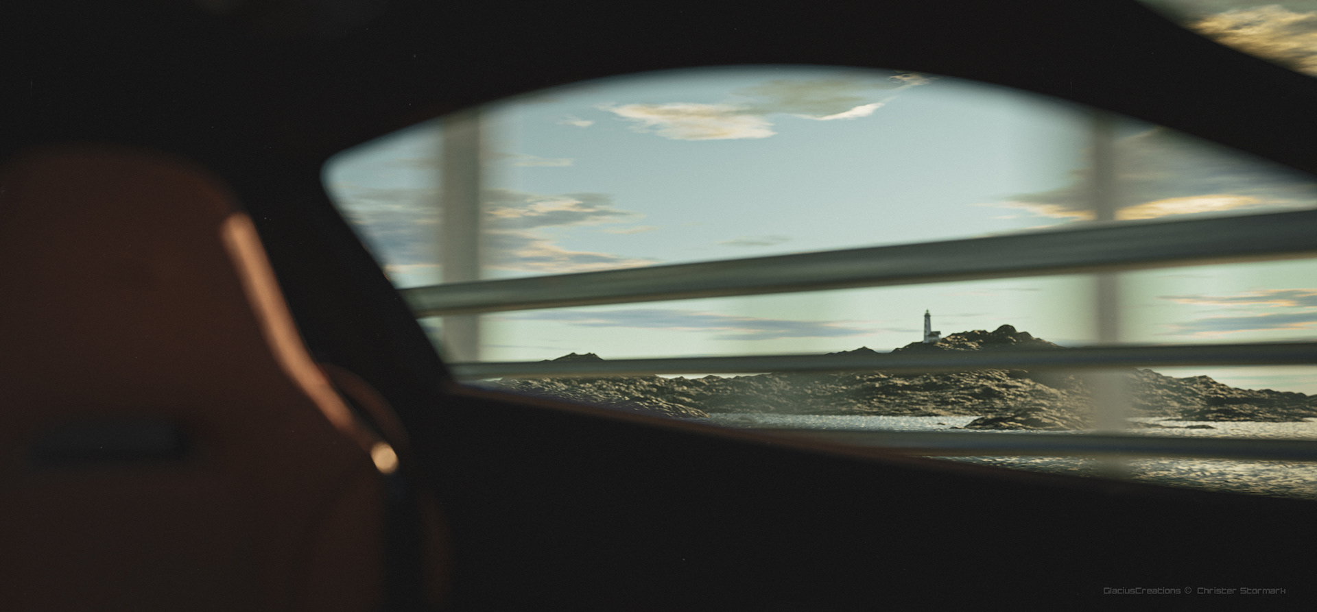 McLaren 720s，Christer Stormark，CGI scenario，Automobile design，Render，