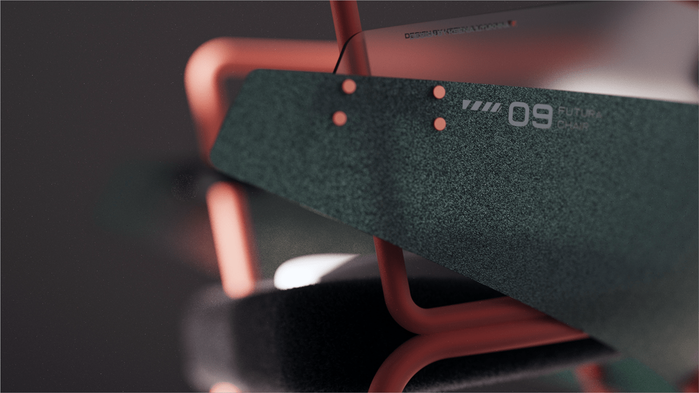Ksenya Ilyukhina，Future chair，09 FUTURA CHAIR，product design，