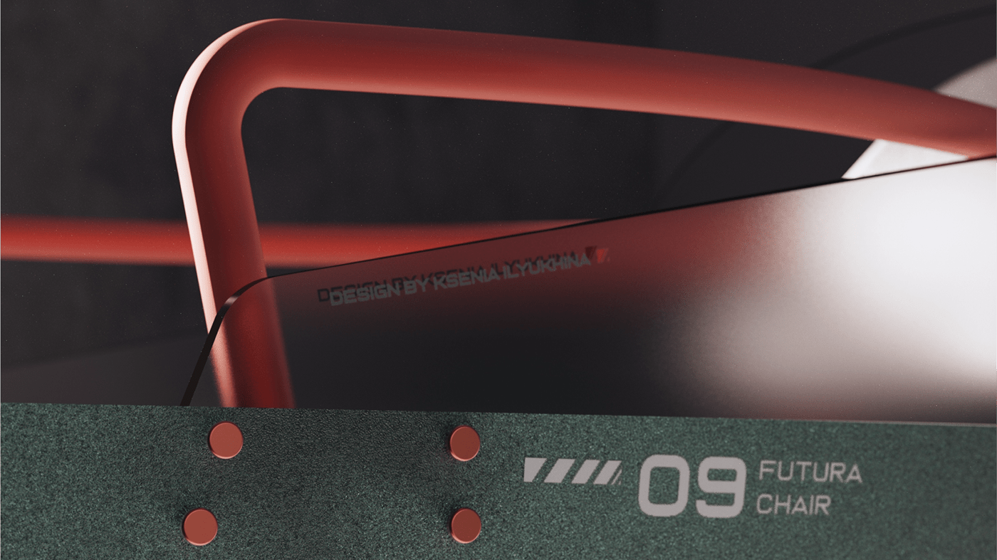 Ksenya Ilyukhina，Future chair，09 FUTURA CHAIR，product design，