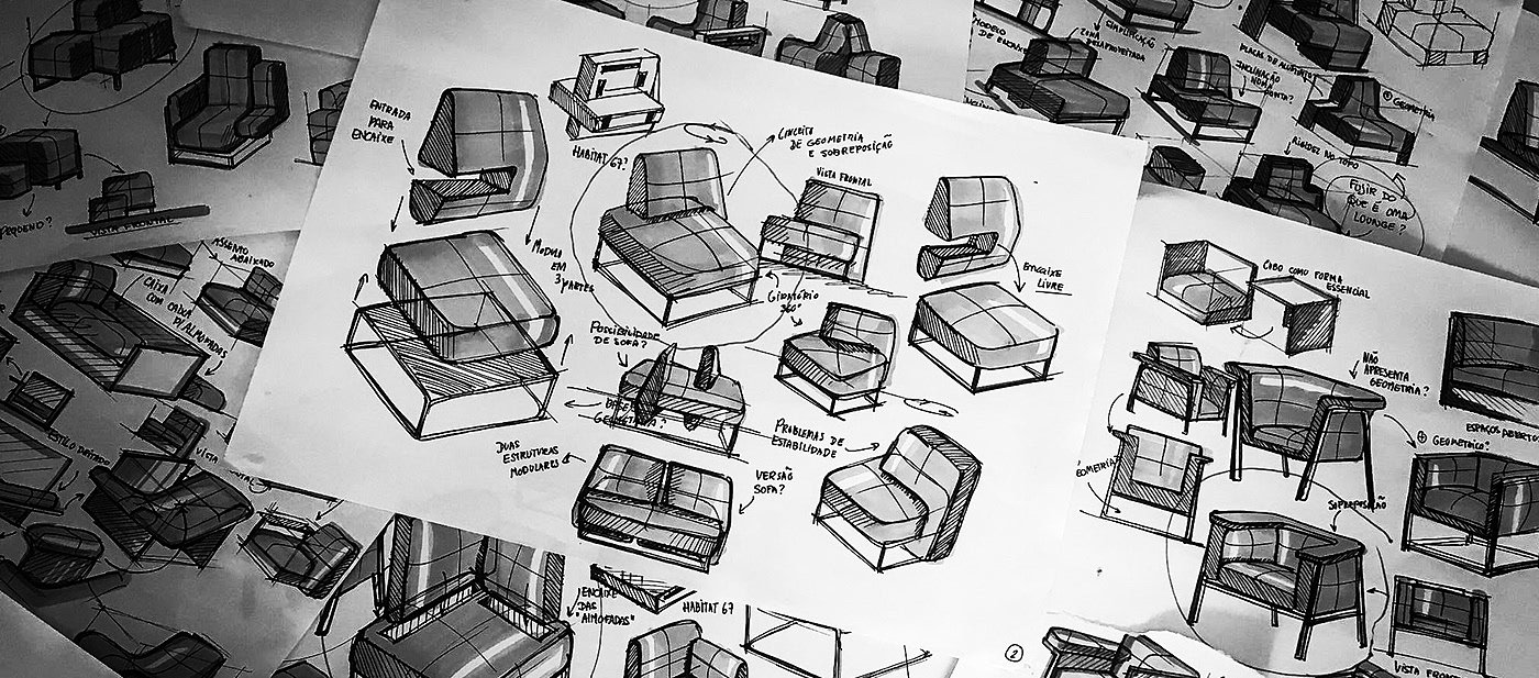 Diogo Lampreia，Habitat 67 系列，家具系列，Moshe Safdie，休闲椅，产品设计，