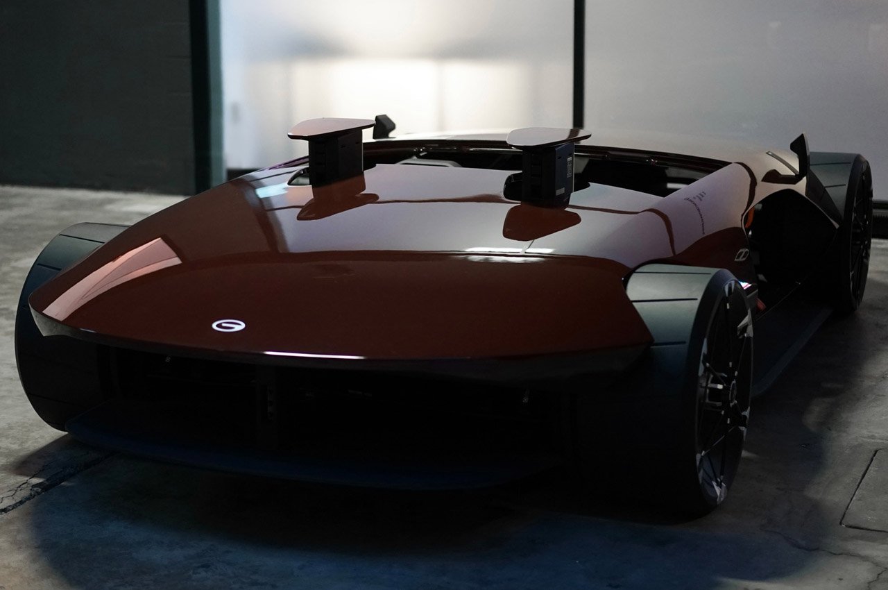 Hidden cab，Automobile design，Electric sports car，Minimalism，Automobile aesthetics，GAC Design，GAC Barchetta，Super Futurism，