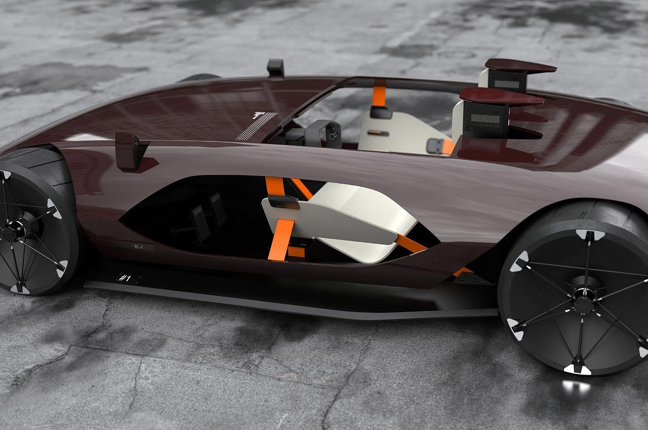 Hidden cab，Automobile design，Electric sports car，Minimalism，Automobile aesthetics，GAC Design，GAC Barchetta，Super Futurism，