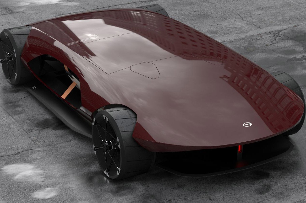 Hidden cab，Automobile design，Electric sports car，Minimalism，Automobile aesthetics，GAC Design，GAC Barchetta，Super Futurism，