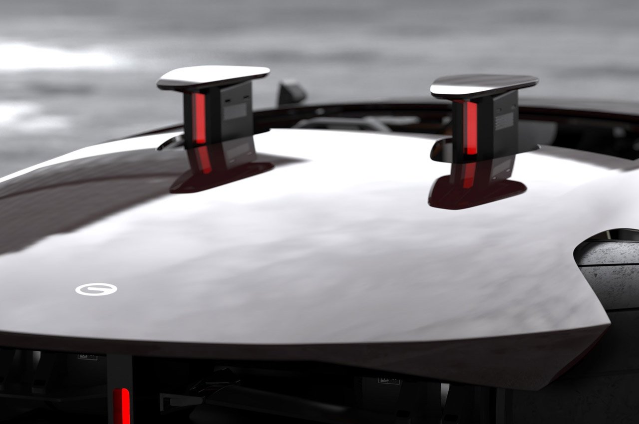 Hidden cab，Automobile design，Electric sports car，Minimalism，Automobile aesthetics，GAC Design，GAC Barchetta，Super Futurism，