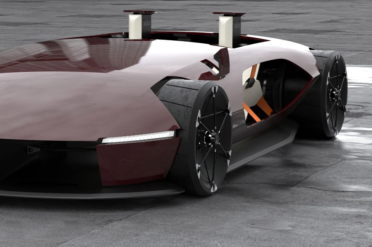 Hidden cab，Automobile design，Electric sports car，Minimalism，Automobile aesthetics，GAC Design，GAC Barchetta，Super Futurism，