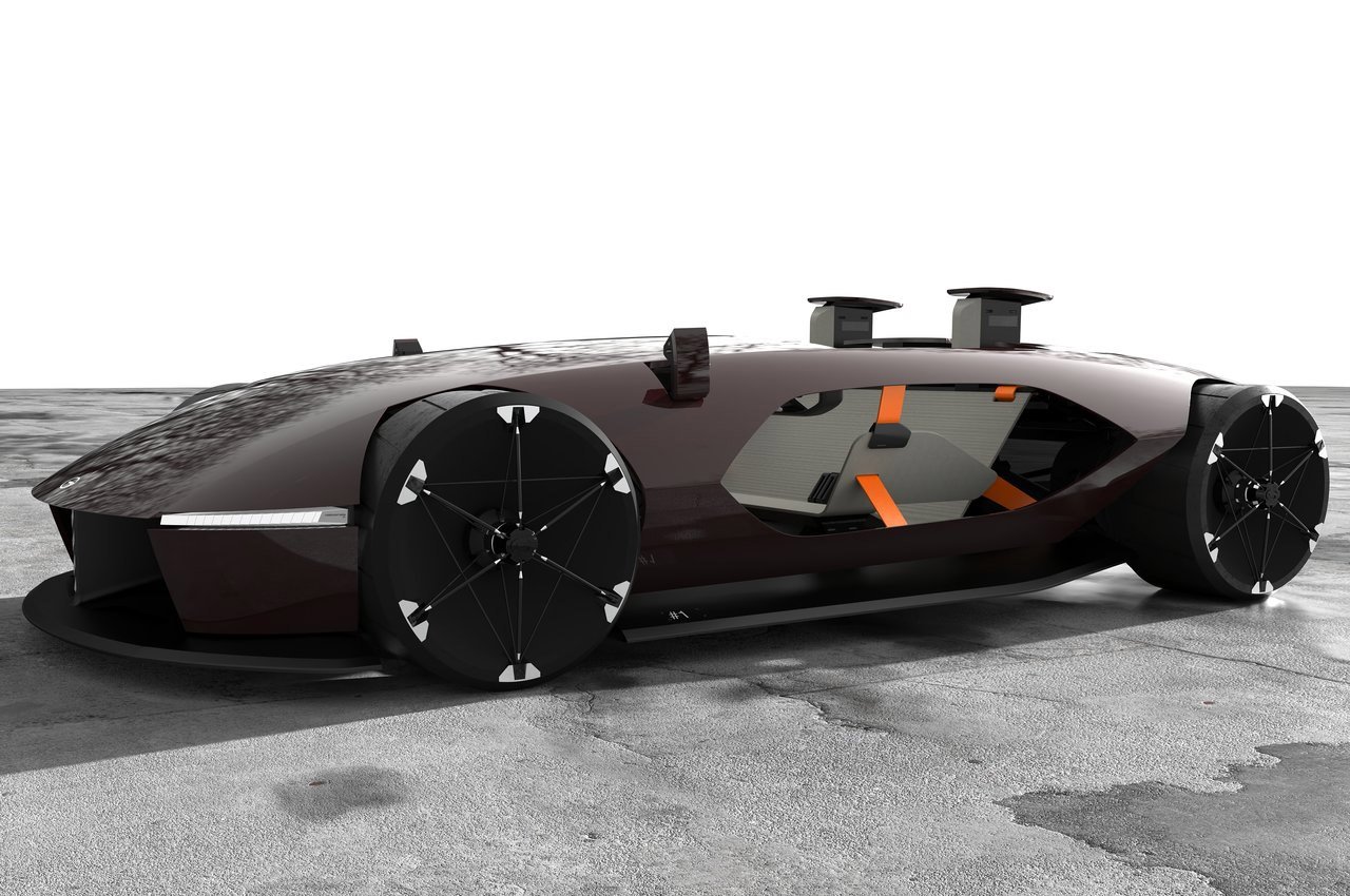 Hidden cab，Automobile design，Electric sports car，Minimalism，Automobile aesthetics，GAC Design，GAC Barchetta，Super Futurism，