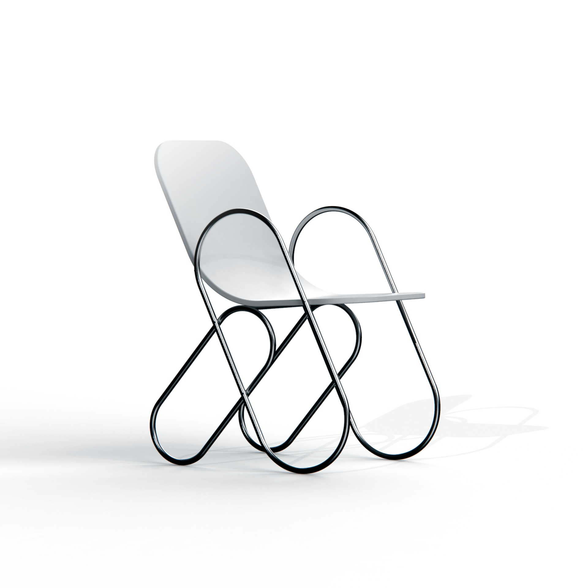 Andrew Edge，Clip Chair，product design，furniture design ，Geometric design，Aesthetic design，Ergonomics，