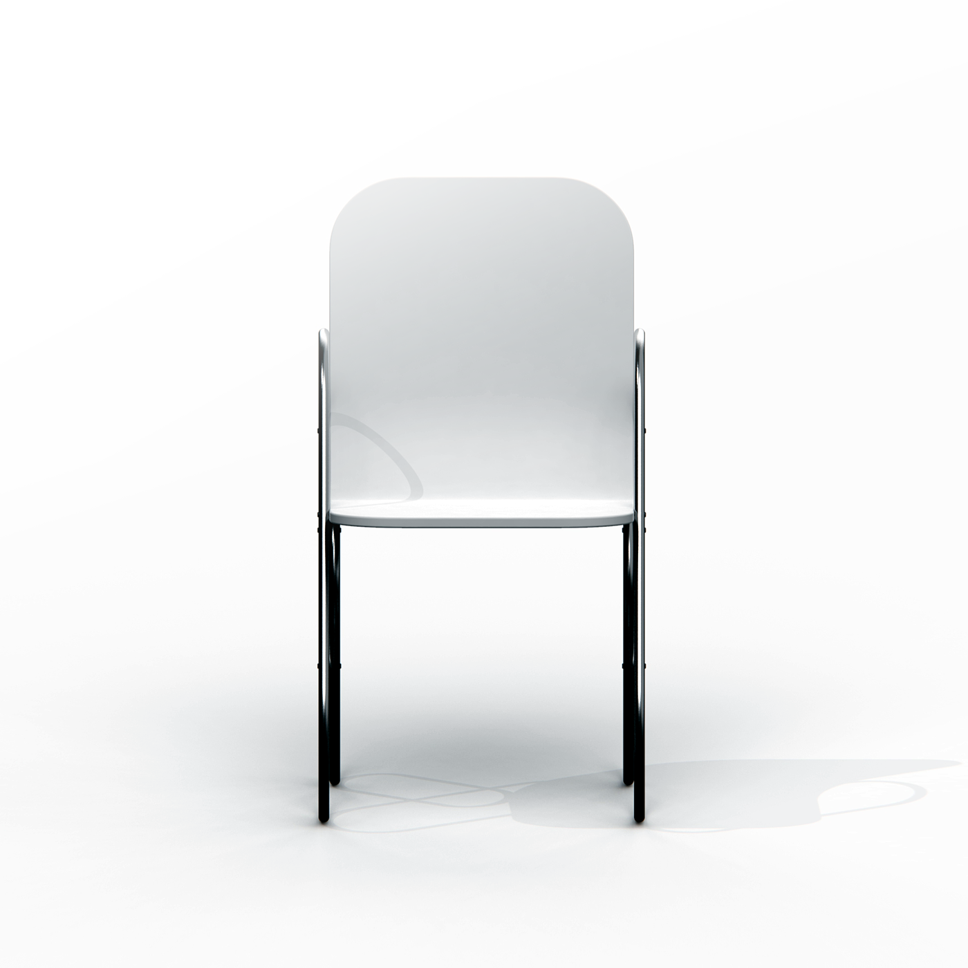 Andrew Edge，Clip Chair，产品设计，家具设计，几何设计，美学设计，人体工程学，