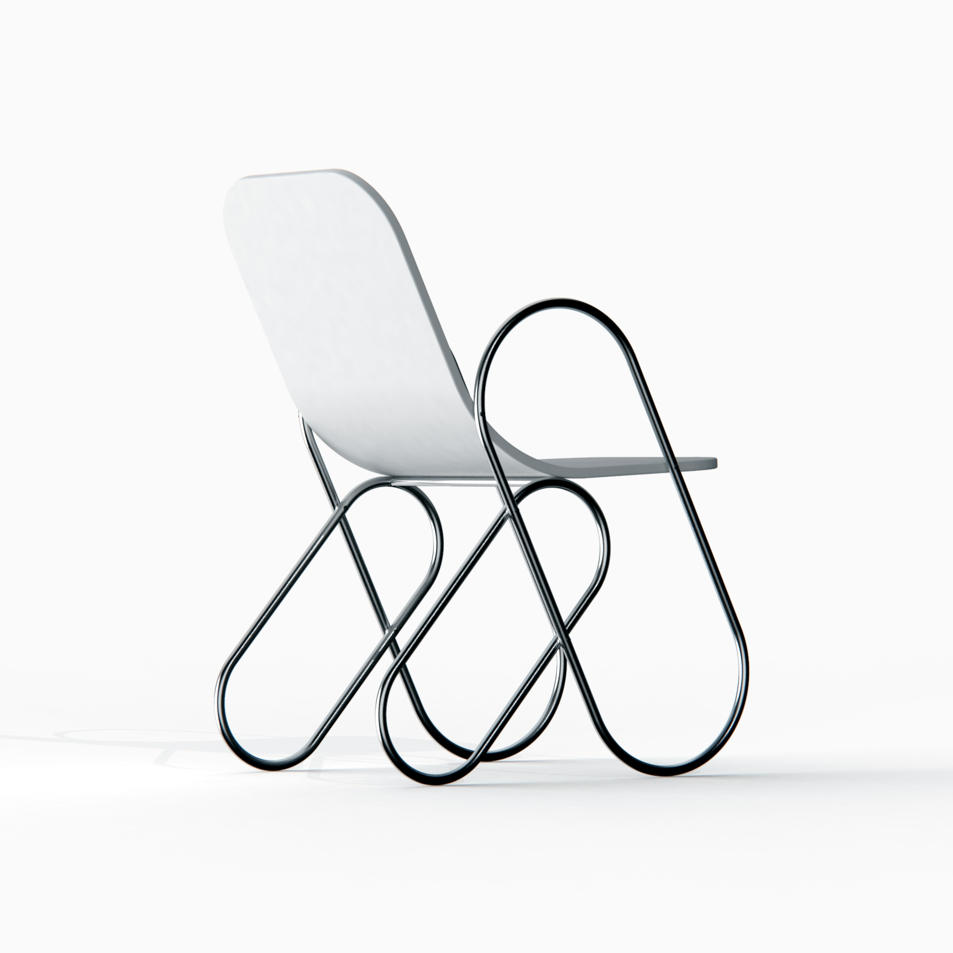 Andrew Edge，Clip Chair，product design，furniture design ，Geometric design，Aesthetic design，Ergonomics，