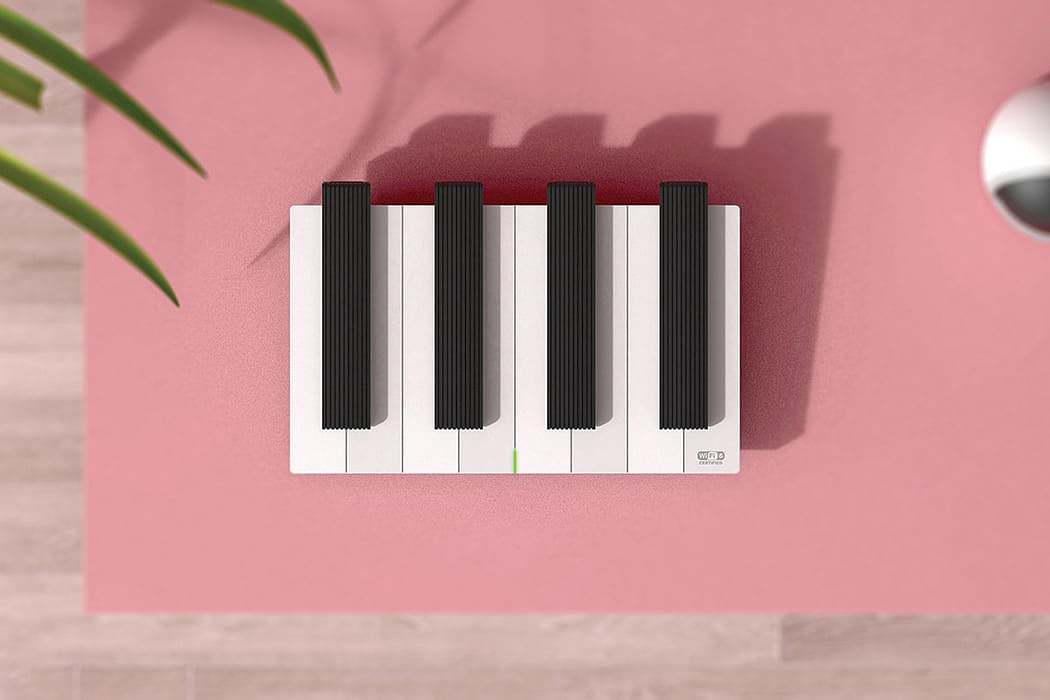 Lee Haupenn，WiFi router，Piano WiFi 6 router，product design，