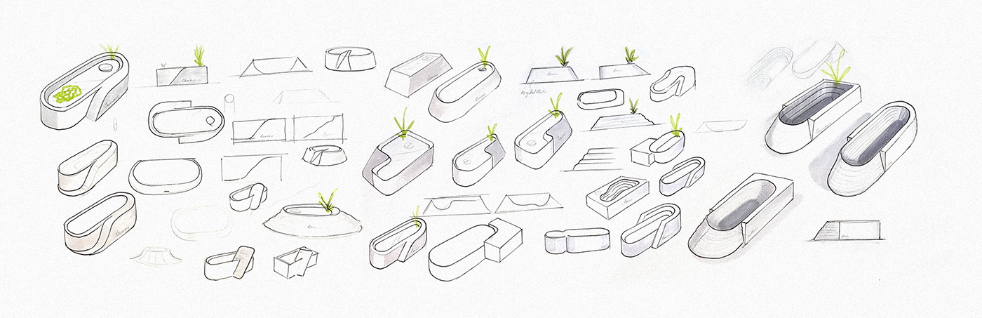 Germain Verbrackel，pond.，Recyclable plastics，bio-diversity，solar energy，product design，