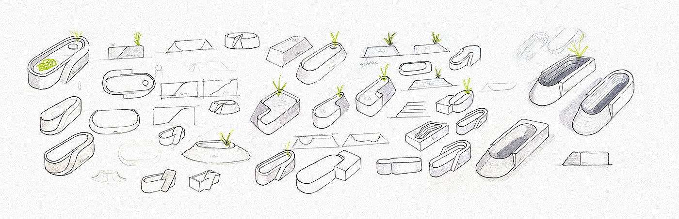 Germain Verbrackel，pond.，Recyclable plastics，bio-diversity，solar energy，product design，