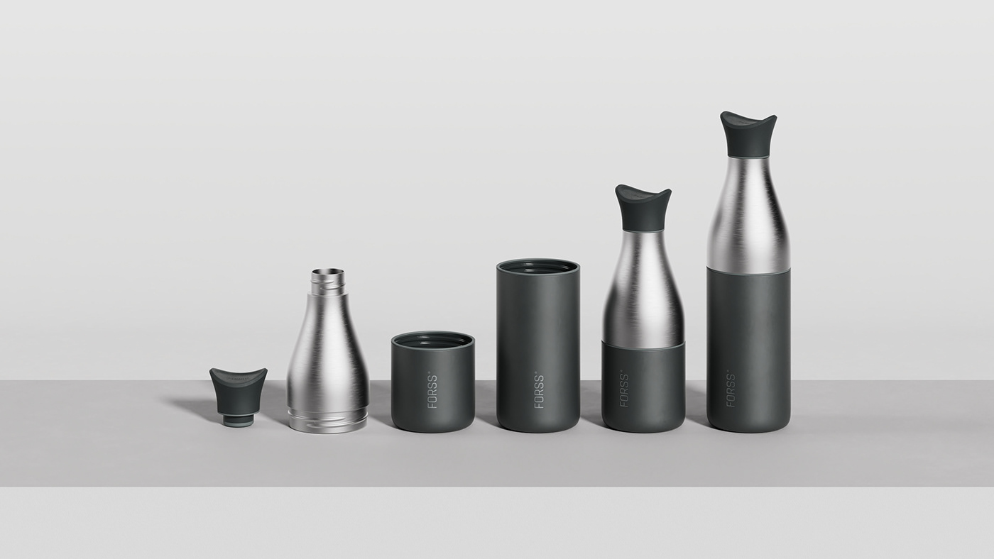 Jake Naish，Forss，product design，Interchangeable bottom，