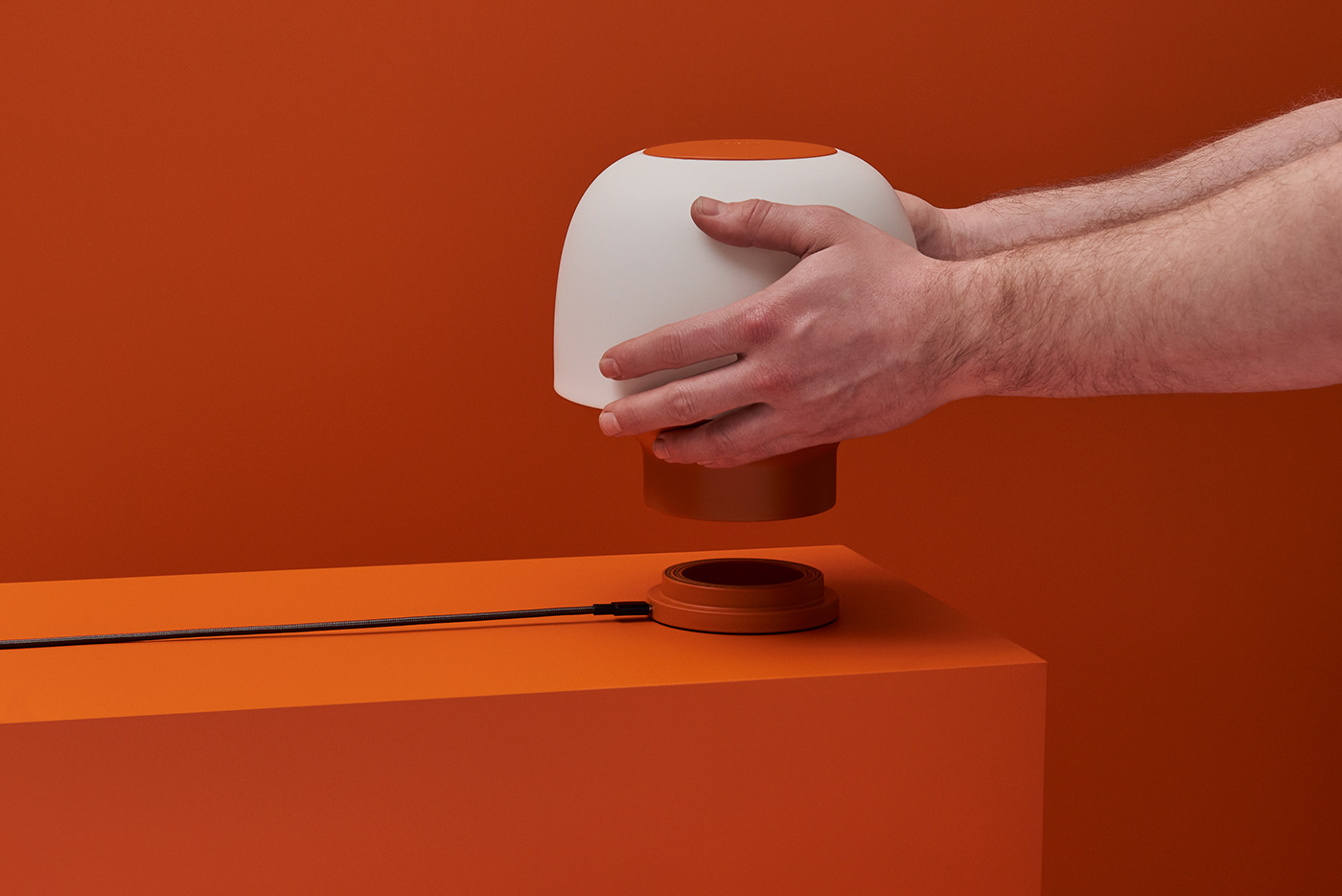 Beta Design Office，Enki，Home environment lights，rechargeable ，Aesthetic design，product design，