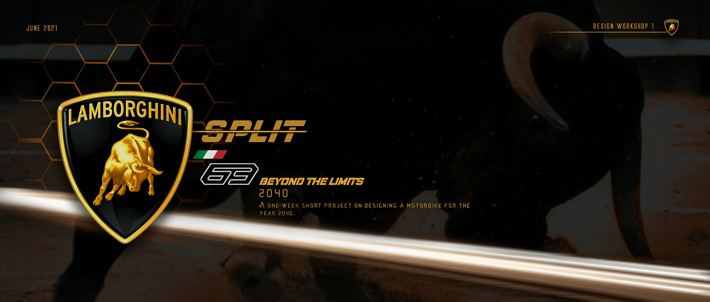 Karan Borah，Lamborghini，SPLIT，Lamborghini，Automobile design，conceptual design，