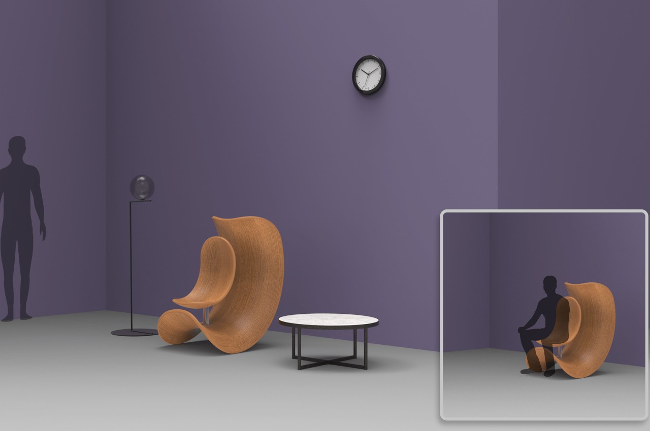 Pranay Patidar，Rocking chair，Form obeys function，Curve design，Chipp，Ergonomics，