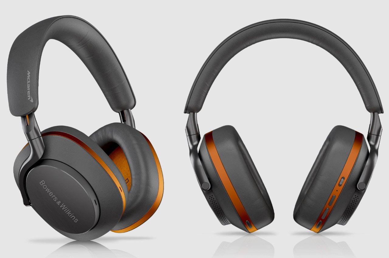 Bower and Wilkins，Px8 headphones，product design，MCLAREN EDITION PX8，Two-Tone Finish，Ergonomics，