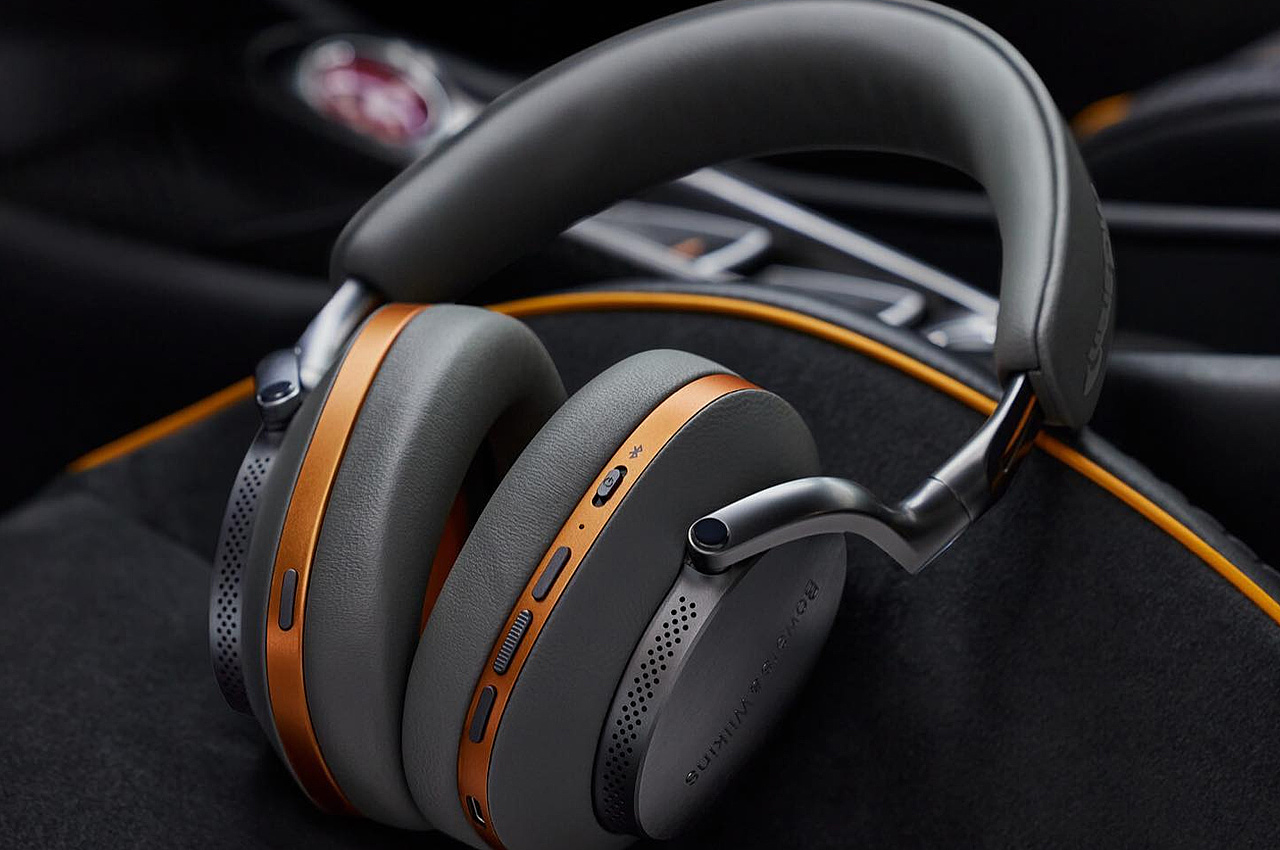 Bower and Wilkins，Px8 headphones，product design，MCLAREN EDITION PX8，Two-Tone Finish，Ergonomics，