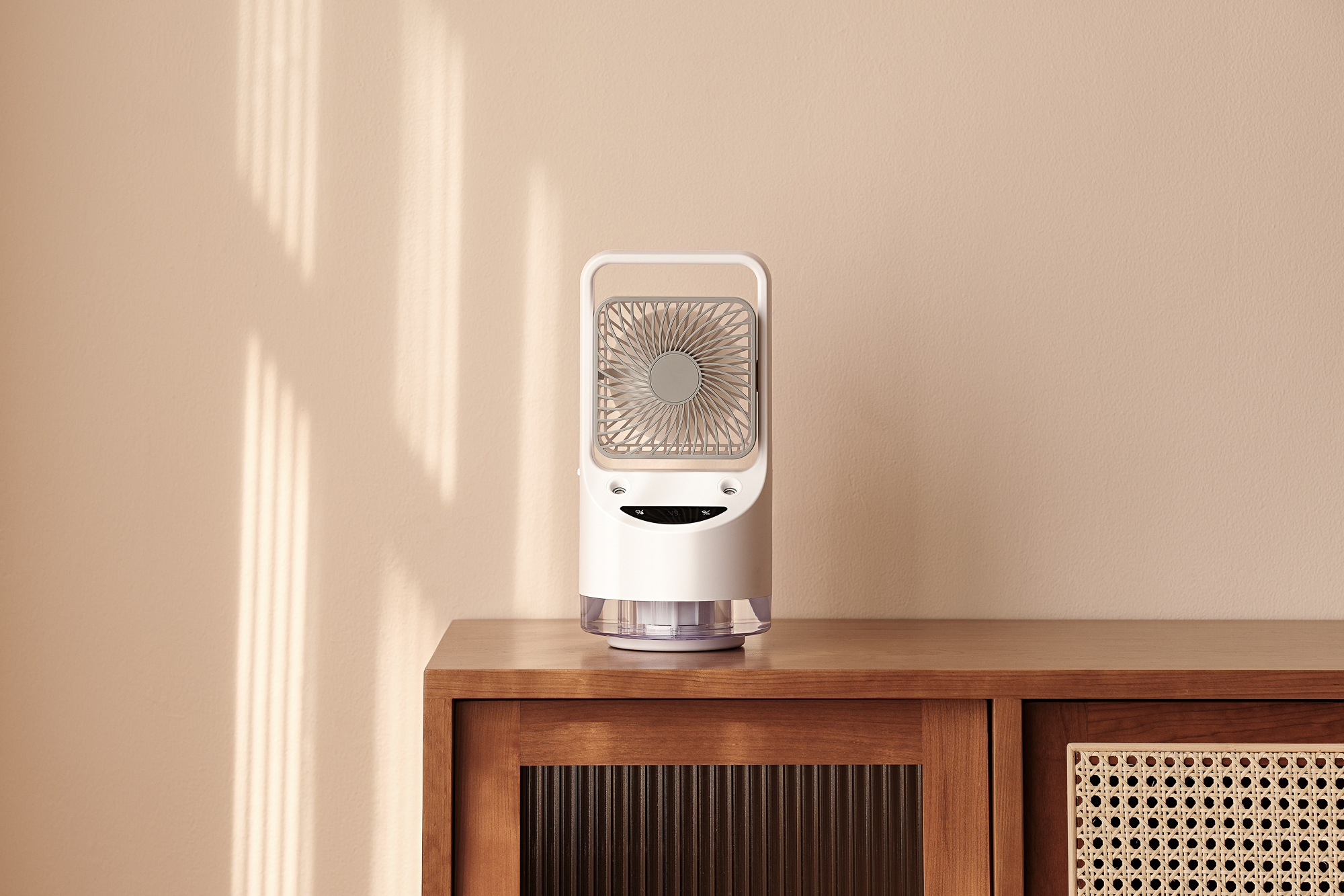 Fan，Humidifier，Water mist，Shenzhen，shot，